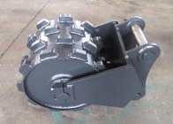 450mm Mini Excavator Compaction Wheel Q345B ISO genehmigte