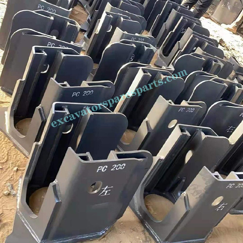 Fahrgestellteile der vorderen Gabel E320 PC200 PC360 E307 DH55 des Baggerführerrades für Bagger